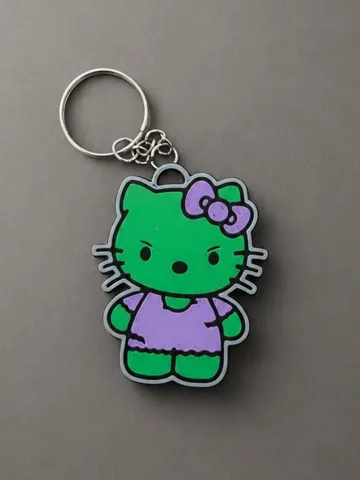 Llavero: HELLO KITTY HULK KEYCHAIN — vista de referencia 2