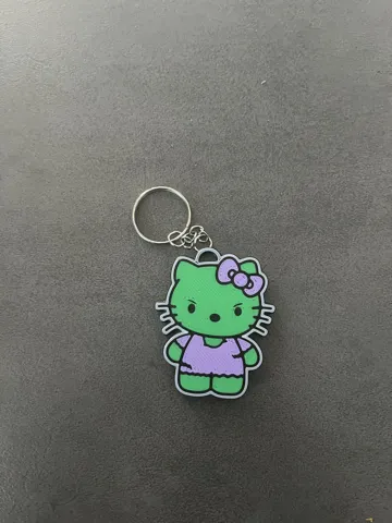 Llavero: HELLO KITTY HULK KEYCHAIN — vista de referencia 3