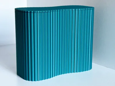 Minimal Ribbed Daily Pads Dispenser & Storage Box