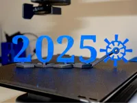 Hexagonal new year sign 0.2mm layer, 2 walls, 15% infill