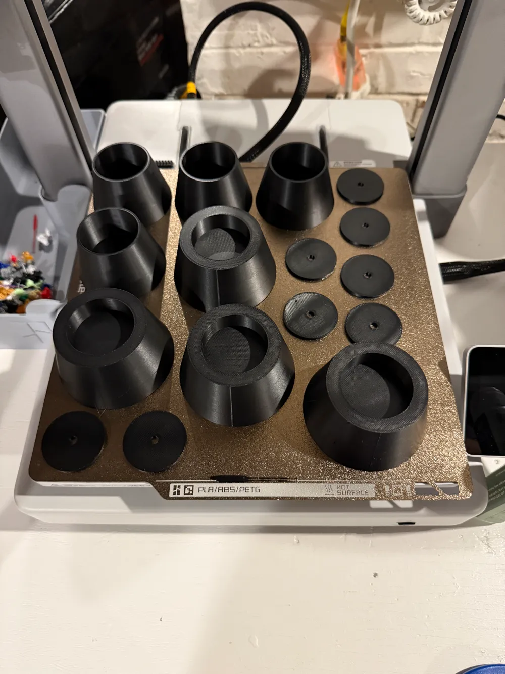 Fixture Table Riser Folding Table Riser w/ Shims by 3DeezMakerWorld: Download Free 3D Models