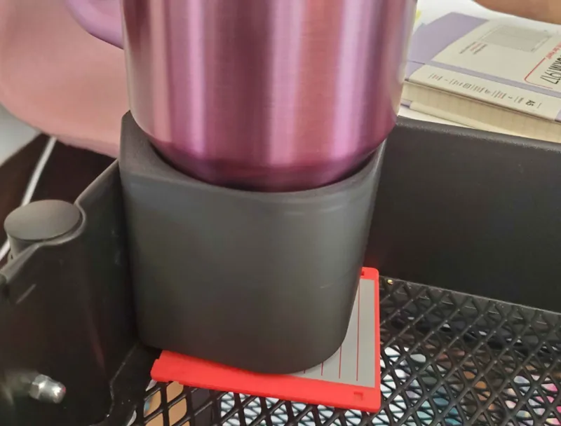 Cupholder for Ikea Raskog Cart Corner 
