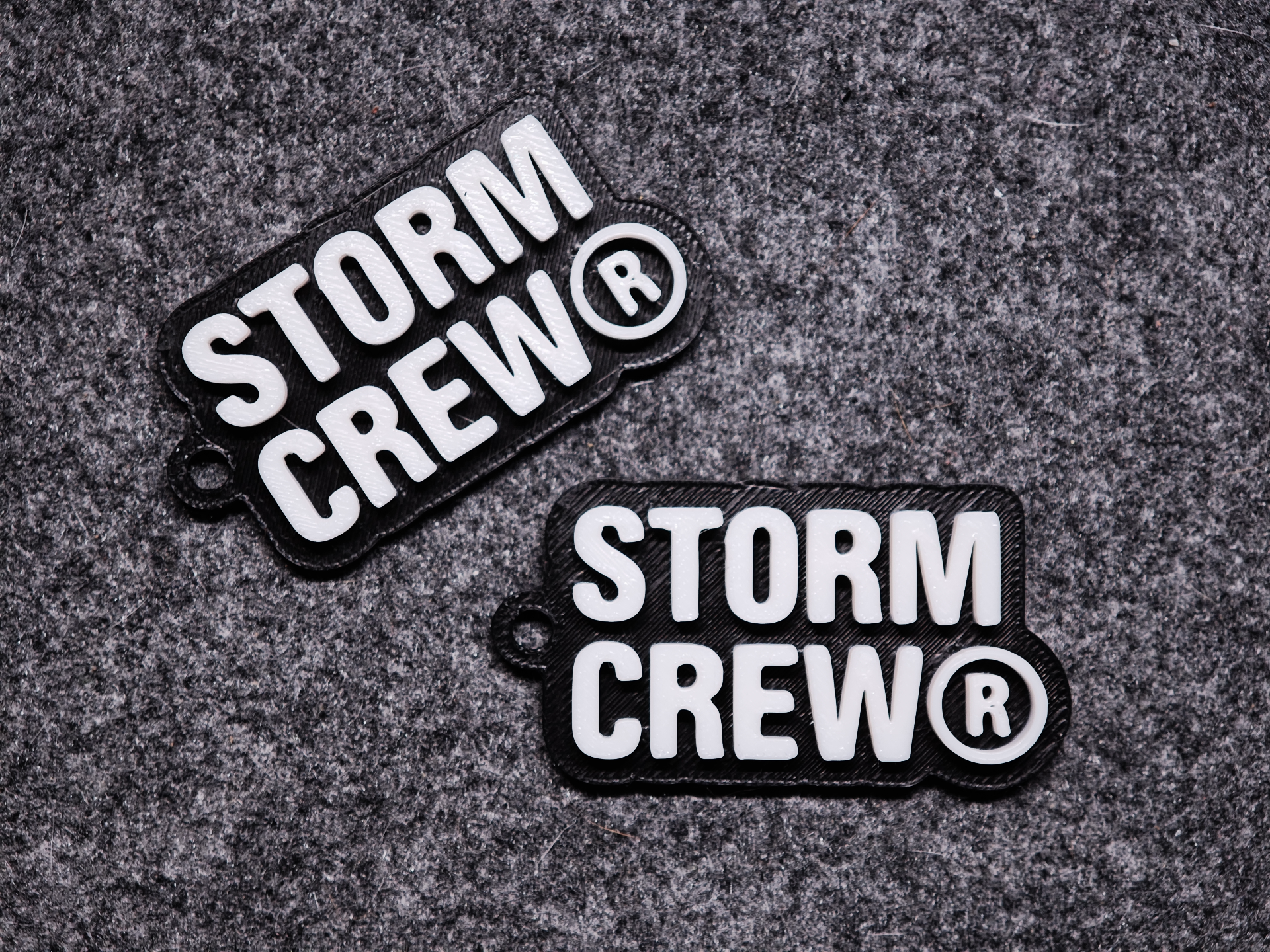 影视飓风STORMCREW logo挂件
