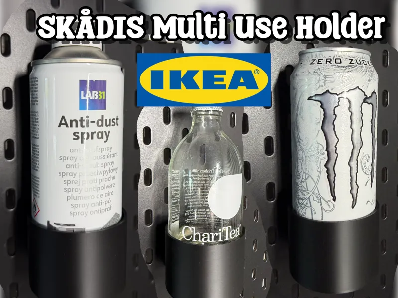 IKEA SKÅDIS Multi-Use Cylinder Holder
