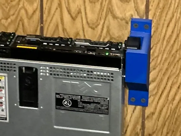 PowerEdge R620 wall mount brackets