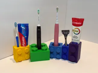 Legos Bathroom Organizers
