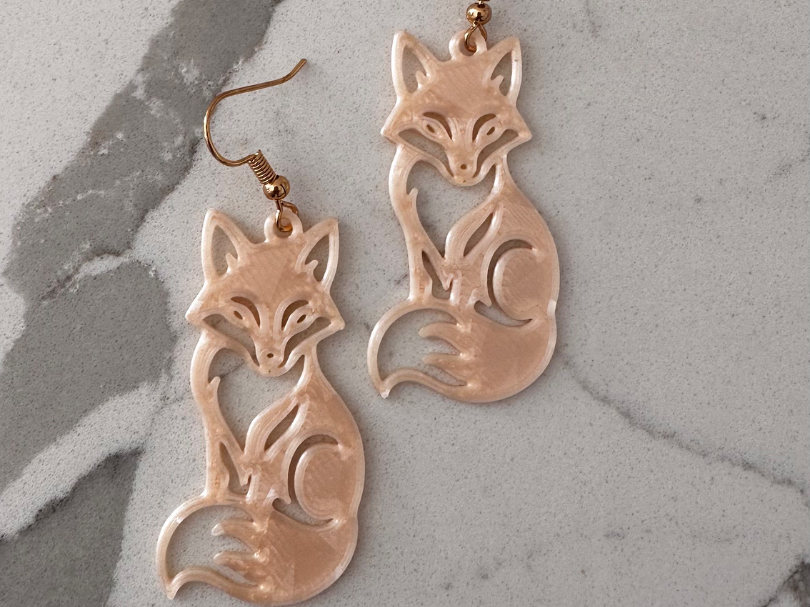 Fox Earrings