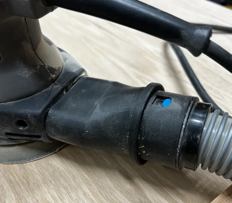 Porter Cable Sander to Bosch C35 hose adapter