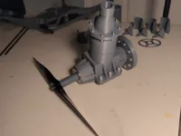Moteur pneumatique 25 cc V1 — photo 2