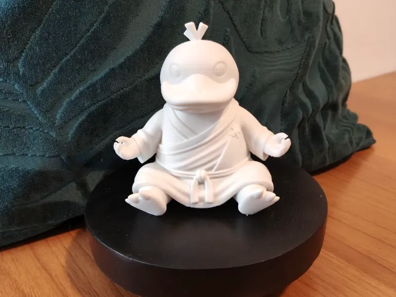 Zen Monk Duck Chill Psyduck Figurine pokemon