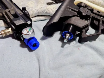 Balystik CO2-HPA to Buffer Tube
