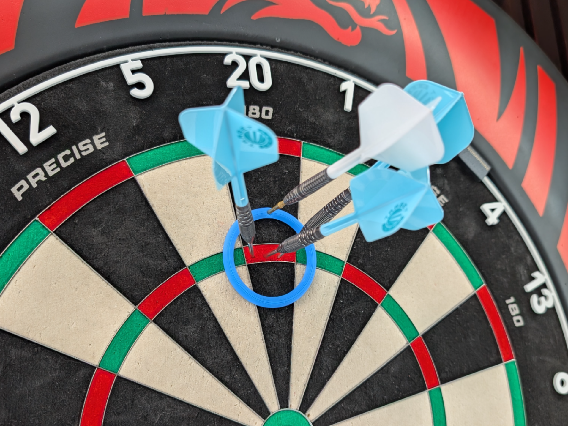 Darts Aim Practise Rings - 6 sizes - 15-65mm hole
