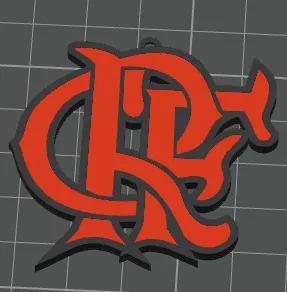 Flamengo CRF Keychain