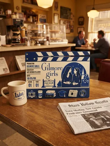 Modelo para impresión 3D: Gilmore Girls TV Clapboard — vista de referencia 2