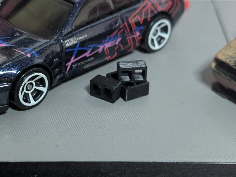 Mattoni Cemento 1:64 per Diorama