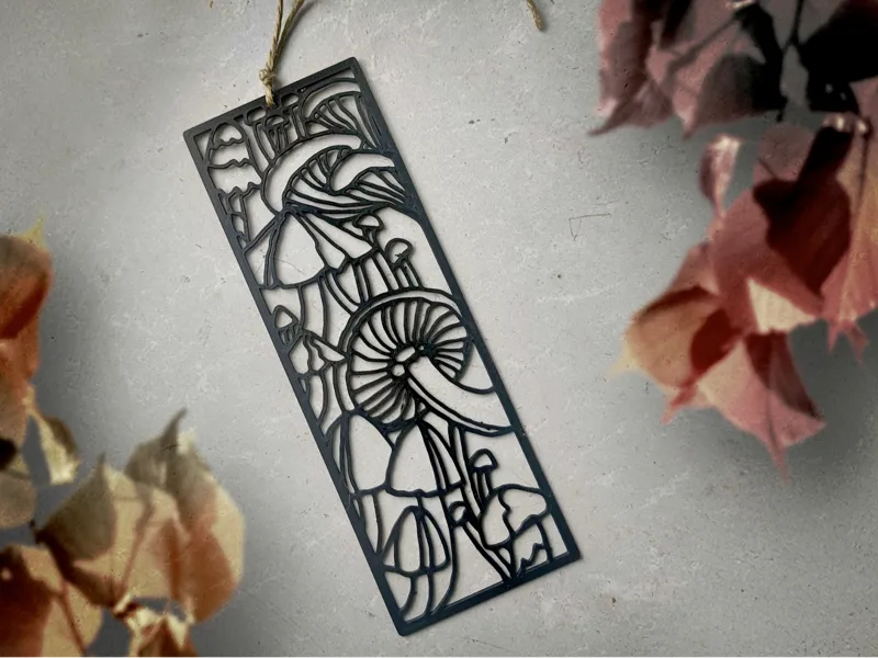 Mushroom Bookmark