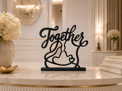 Together – Eternal Love Couple Decor