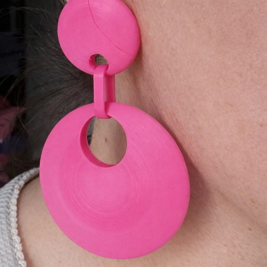 Retro 80s - Vintage Style Earrings view 2