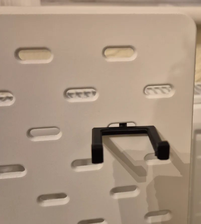 Ikea Skadis Dragon clip/hook Vertical/Horizontal 
