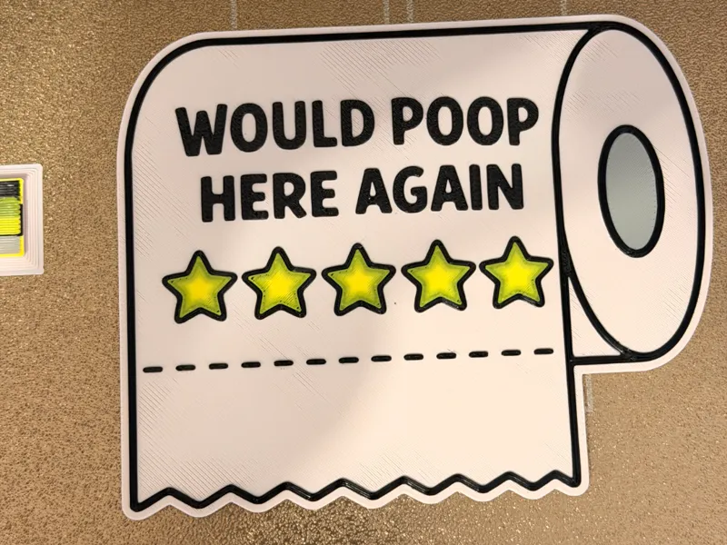 Would poop here again