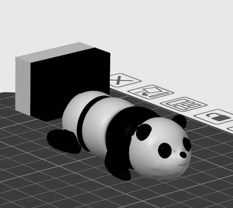 Mini Fidget Like PANDA - First Attempt in Blender - Free 3D Print Model ...