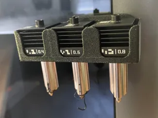 Hotend / nozzle holder for P2S/X2D door handle