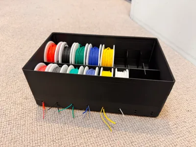 Wire Spool Dispenser (Gridfinity)