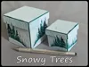 Snowy Trees AMS Foldable Box for X1, P1