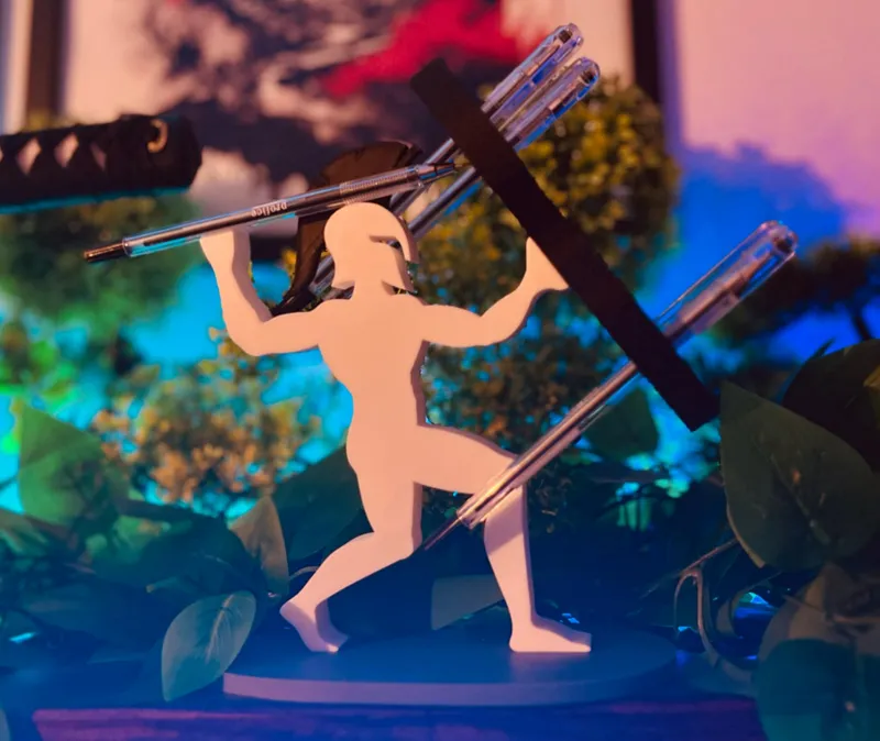 Warrior Pen Holder - No AMS