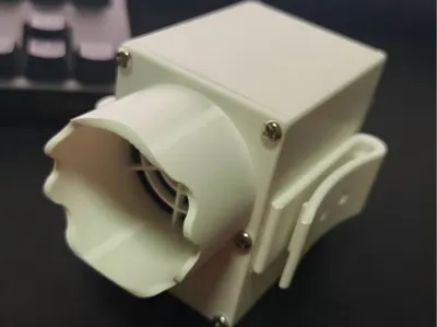 4056 Clip-on Waist Fan No Battery Version