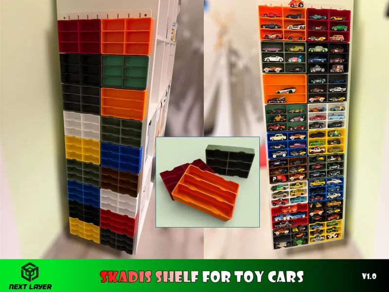 Skadis shelf - Toy cars