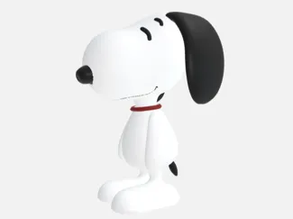 3D Snoopy