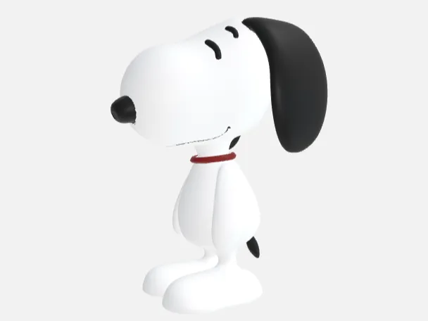 3D Snoopy
