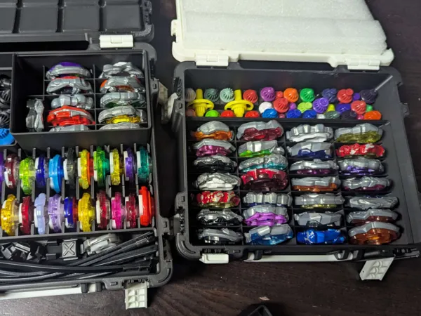 Range-toupies Beyblade X compatible Gridfinity