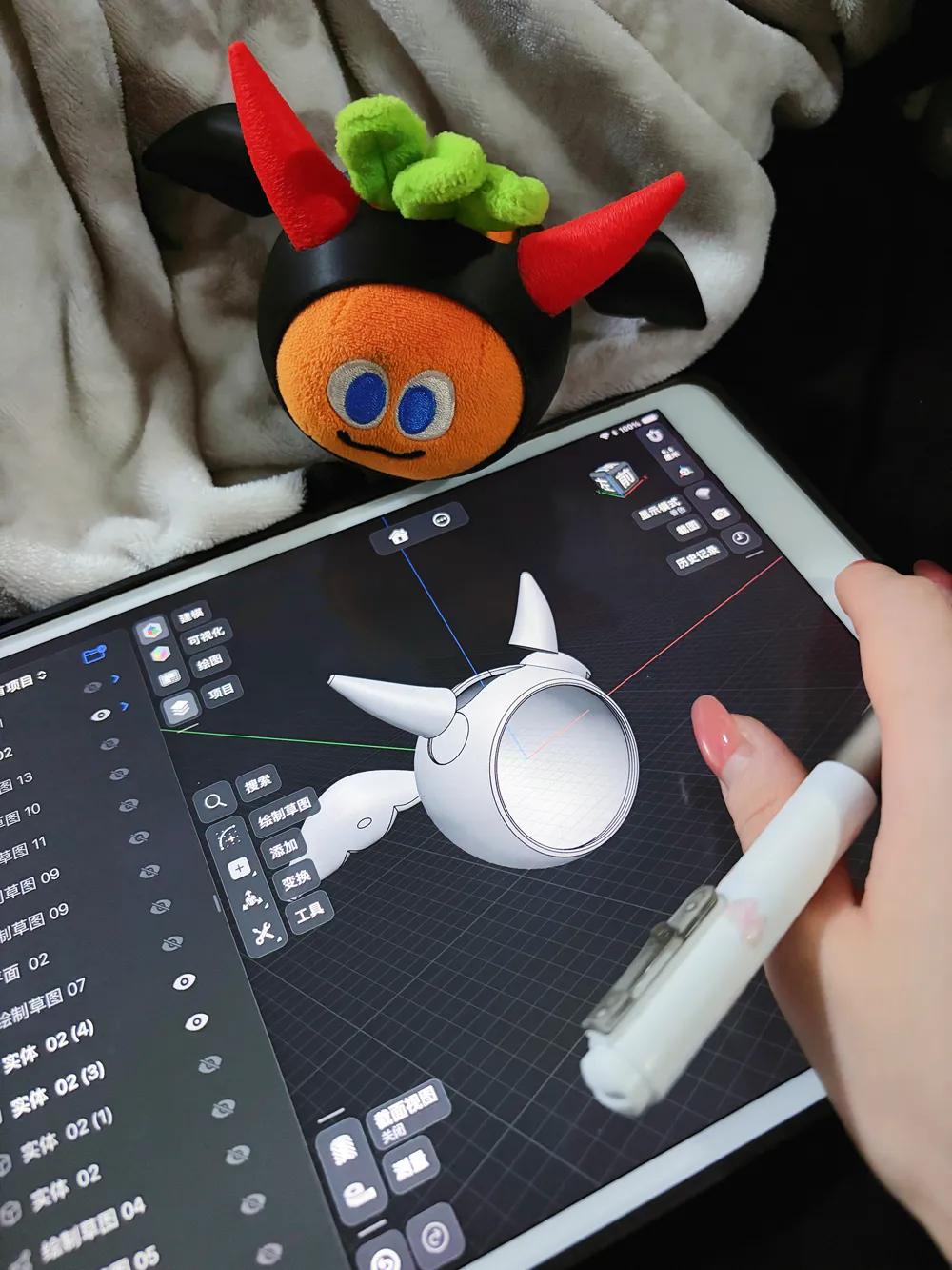 Mayday Bobo Devil Mask (No AMS Version) has small adhesion points Be ...