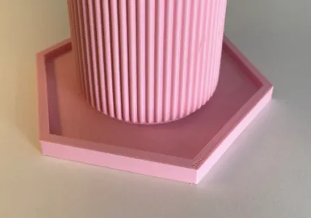 Hexagon base / coaster / stand