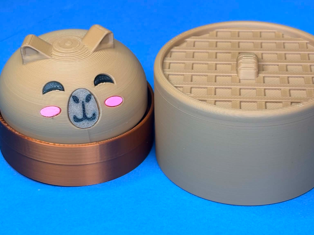 Capybara Mochi Dumpling Fidget Clicker