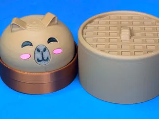 Capybara Mochi Dumpling Fidget Clicker