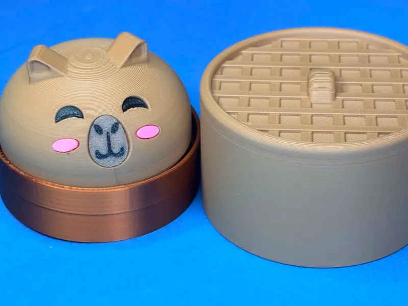 Capybara Mochi Dumpling Fidget Clicker