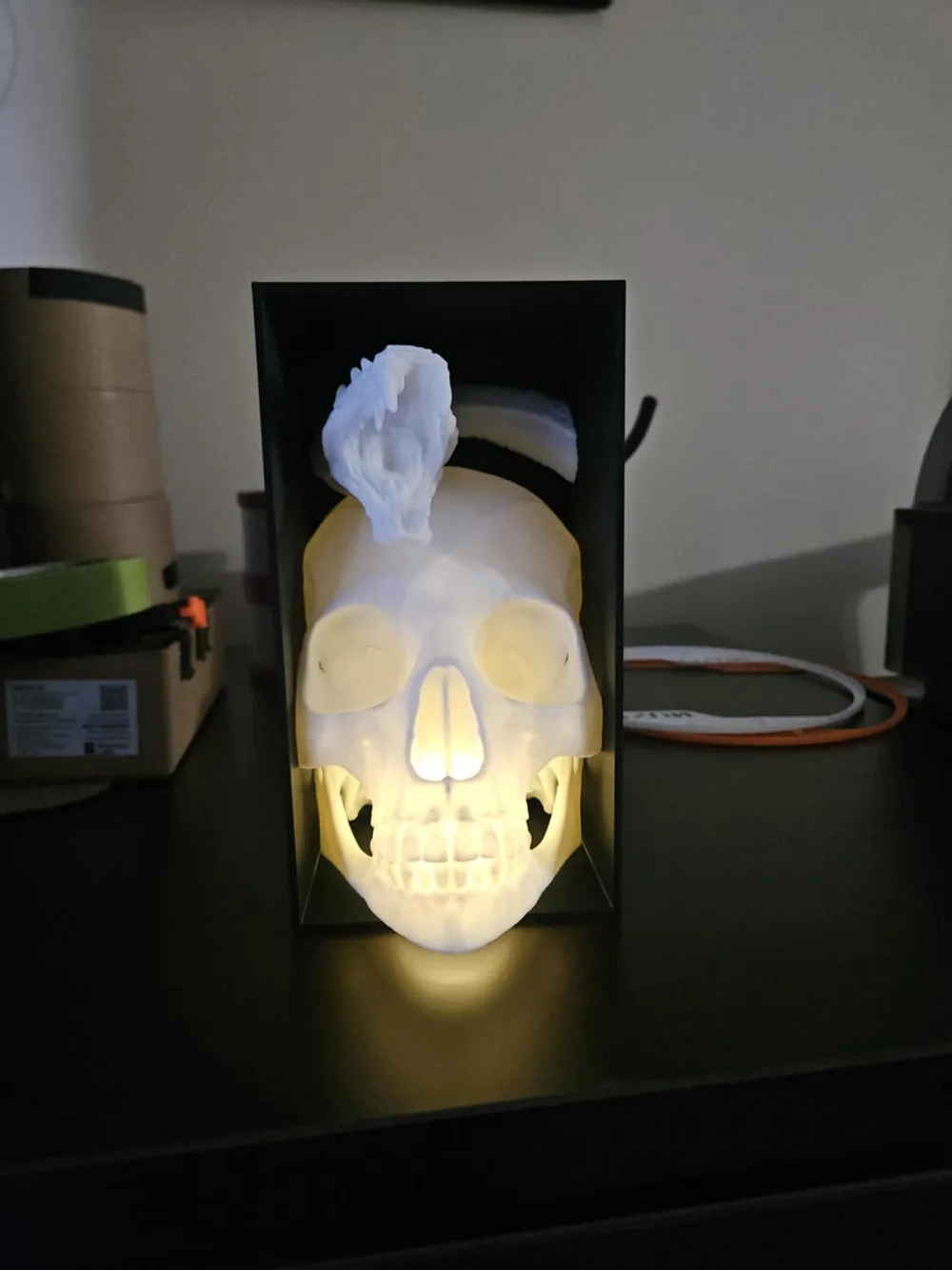 Snake &amp; Skull Booknook ( Tea Light Edition) by Leslie MakerWorld ...