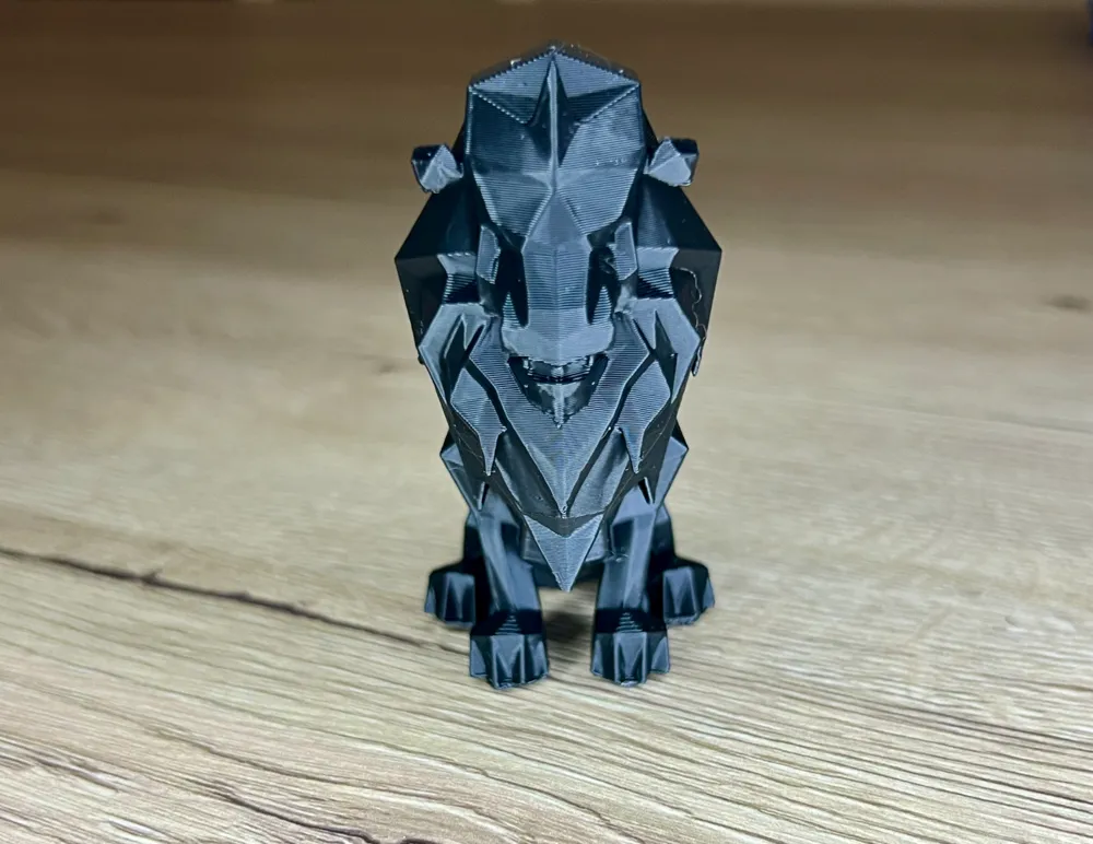 Lion low poly by JS Ball python - MakerWorld