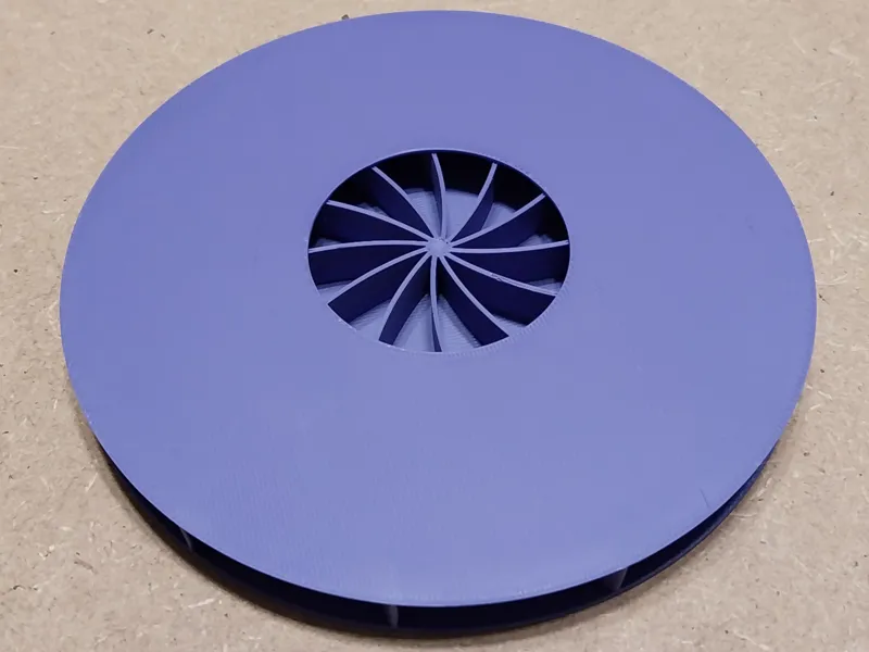 Radial impeller 140mm