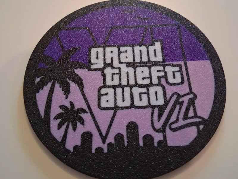GTA 6 coasters lots of 5