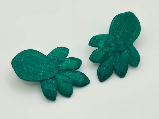 Emerald Bloom Earring