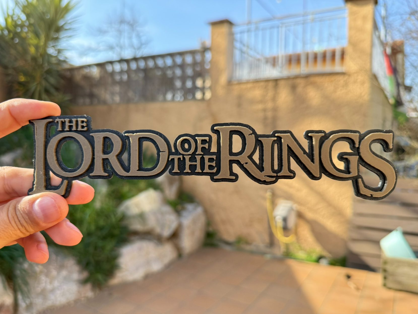 The Lord of the Rings – Multicolor Layers Keychain