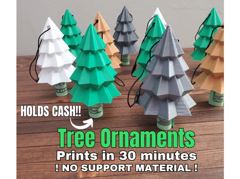 Tree Money Ornament - Making Cash Giving Easy