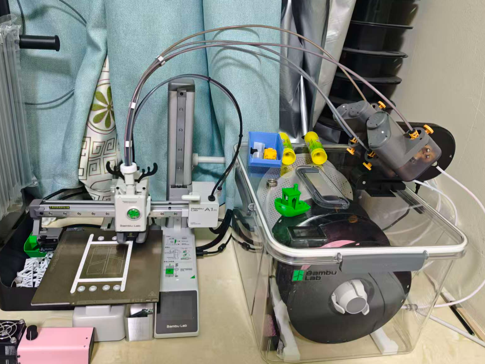 AMSlite耗材封箱防尘改造
