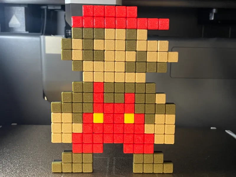 Super Mario: 8-Bit Pixel Puzzle