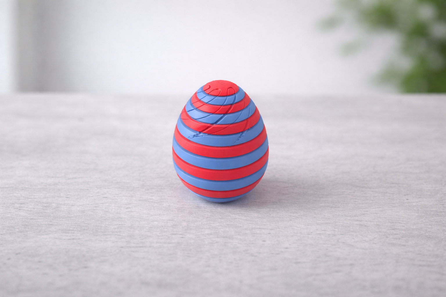 Miniatura 3 do modelo 3D Twisty Fidget Easter Egg
