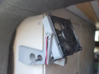 12v 92x92mm Fan Mount